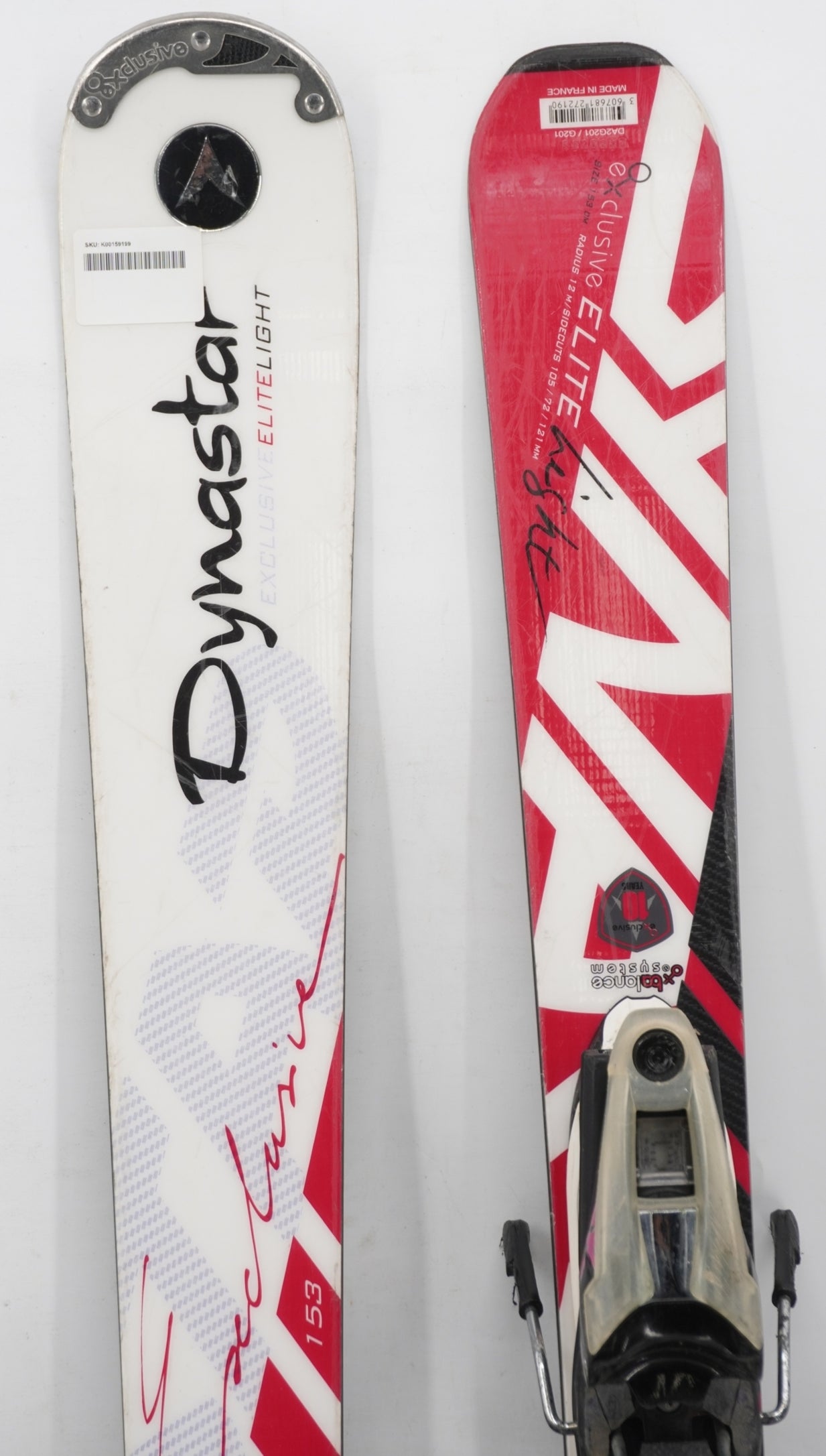 Dynastar Exclusive Elite Light Demo Skis with Bindings - 153 cm Used