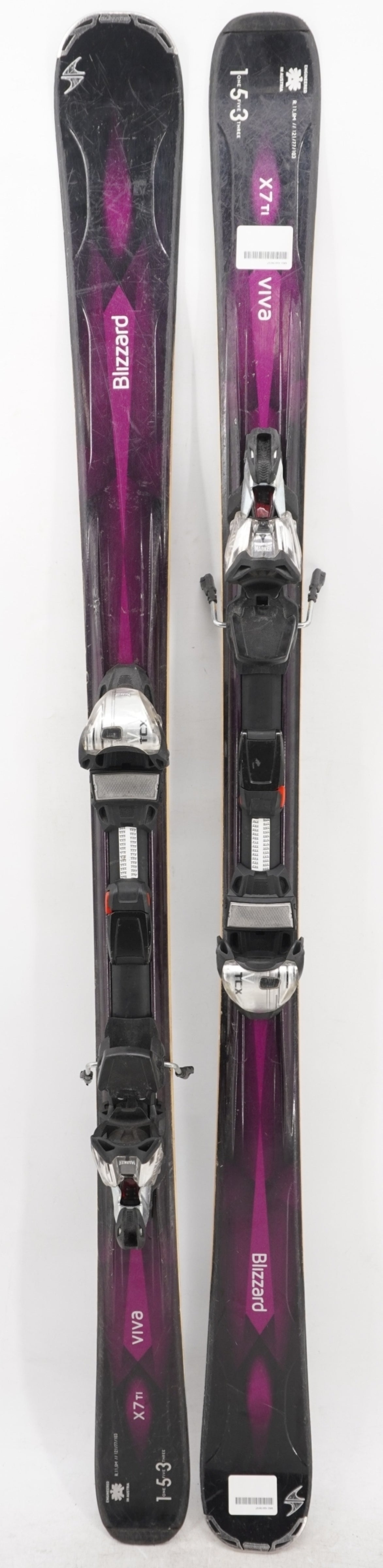 Blizzard Viva X7 TI Women's Demo Skis with Bindings - 153 cm Used