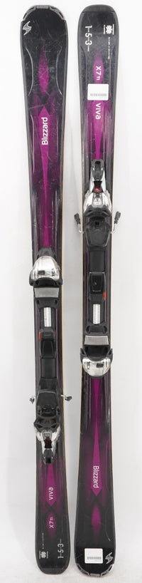 Blizzard Viva X7 TI Women's Demo Skis with Bindings - 153 cm Used