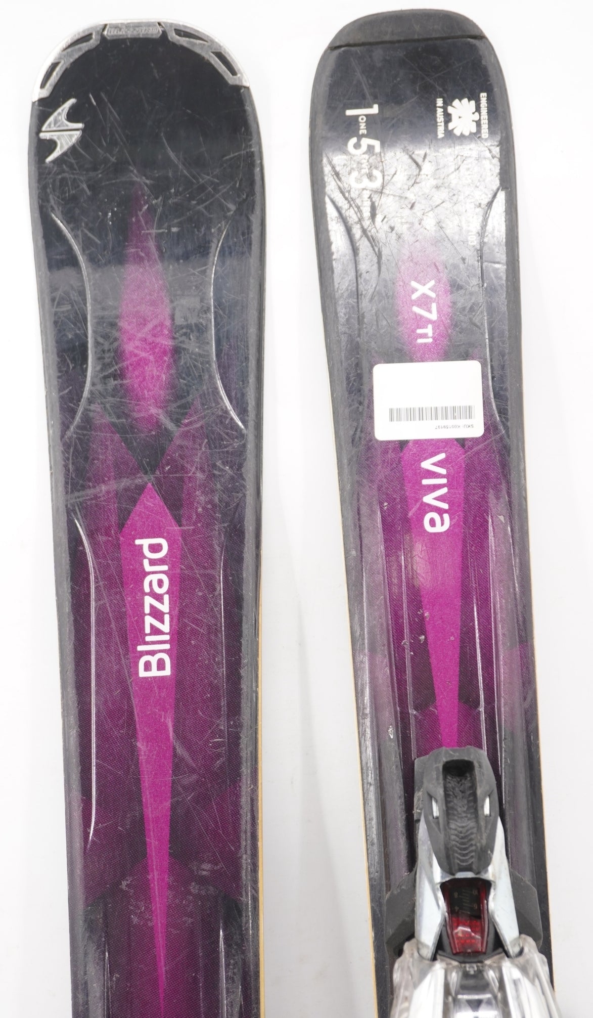 Blizzard Viva X7 TI Women's Demo Skis with Bindings - 153 cm Used
