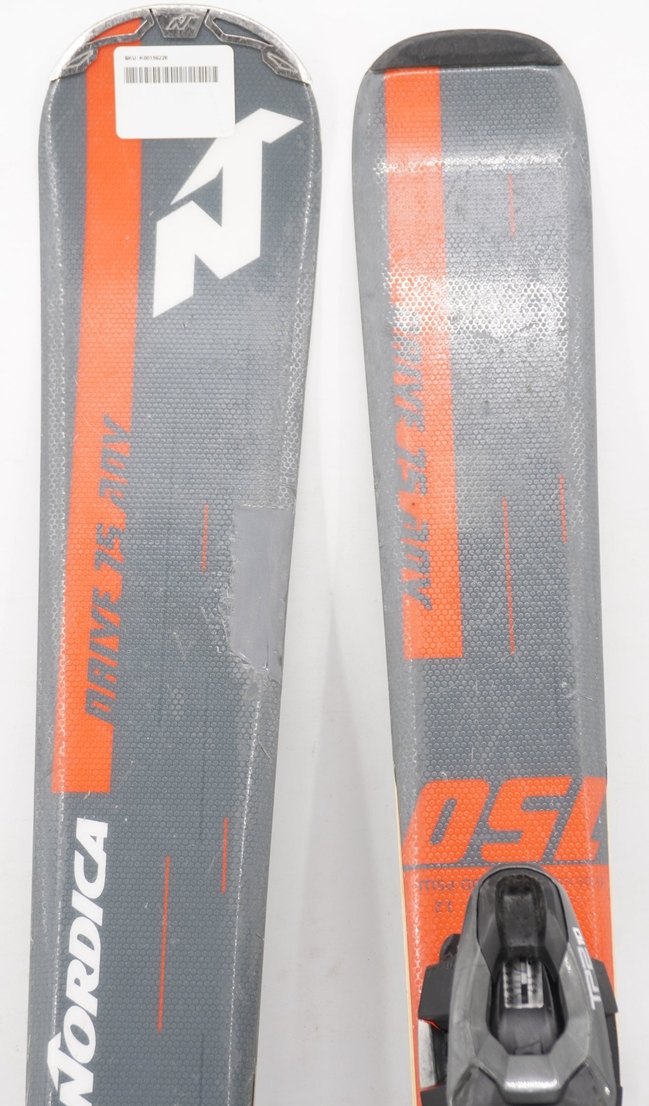 Nordica Drive 75 ADV Adult Demo Skis with Bindings - 150 cm Used