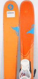 Blizzard Rustler Twin Tip Junior Skis with Bindings - 139 cm Used