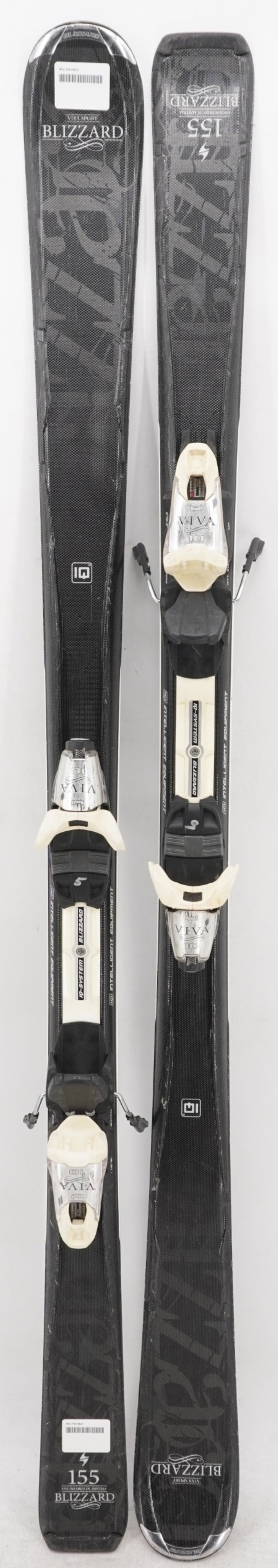 Blizzard Viva Sport IQ Women's Demo Skis with Bindings - 155 cm Used