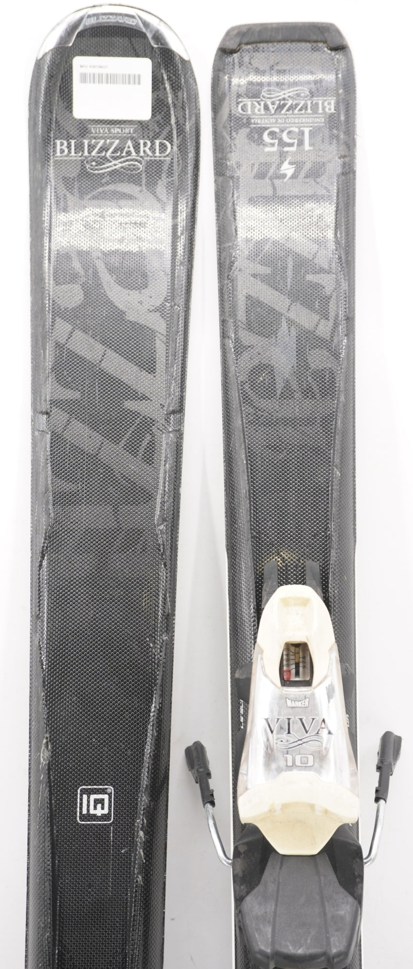 Blizzard Viva Sport IQ Women's Demo Skis with Bindings - 155 cm Used