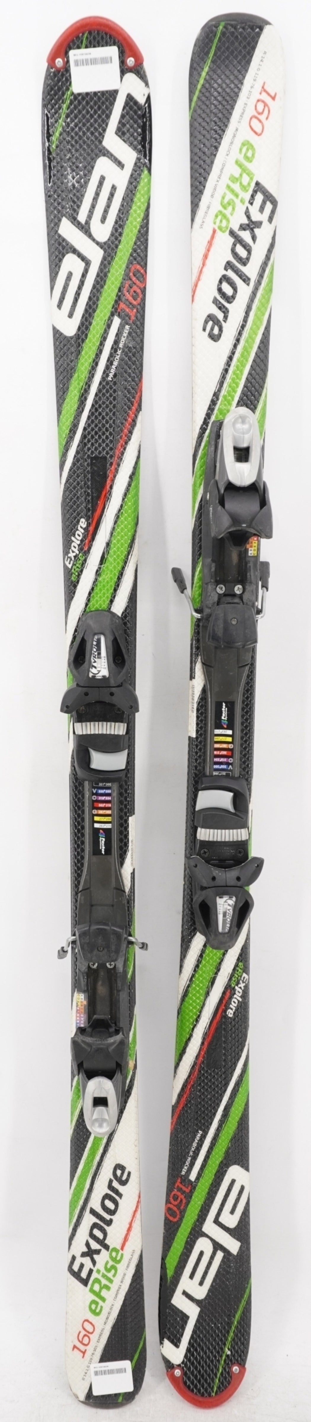 Elan Explore eRise Adult Skis with Bindings - 160 cm Used