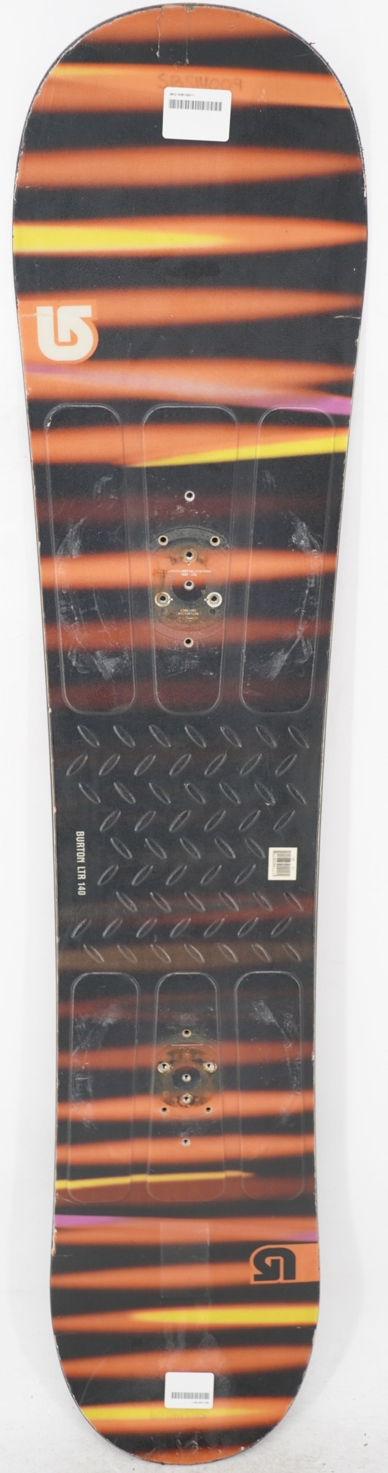 Burton LTR Horizontal Stripes Snowboard - 140 cm Used