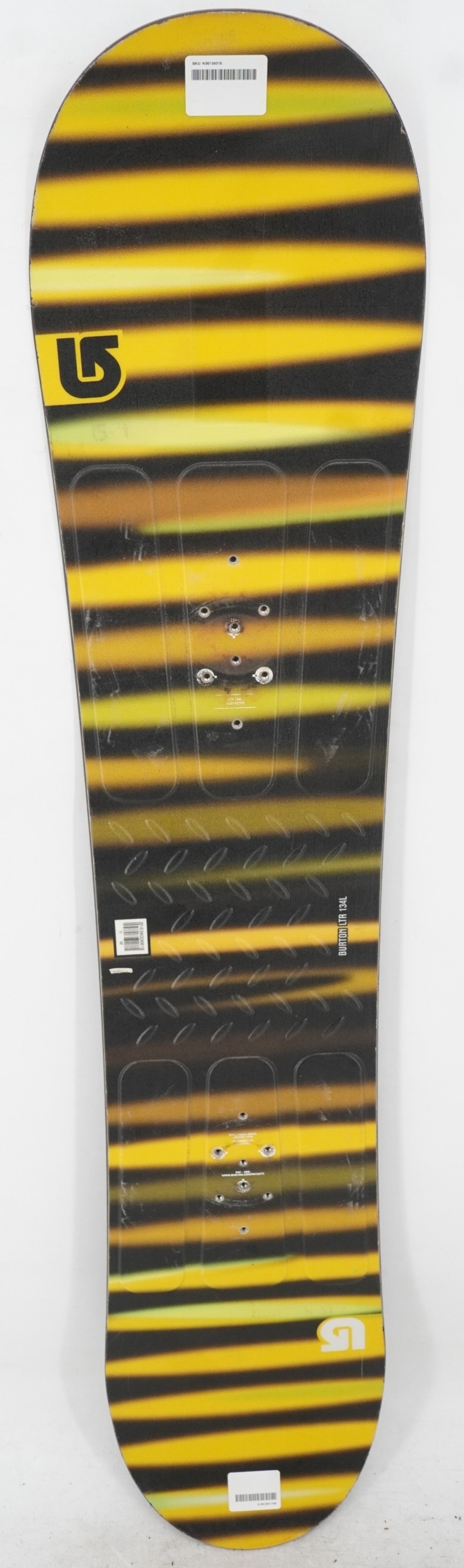 Burton LTR Horizontal Lines Snowboard - 134 cm Used