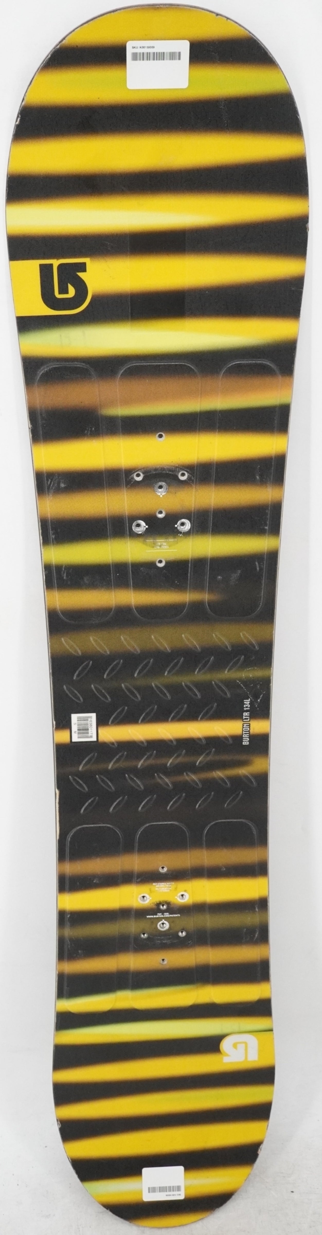 Burton LTR Horizontal Lines Snowboard - 134 cm Used