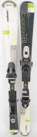 Elan Explore TBL eRise Adult Skis with Bindings - 130 cm Used