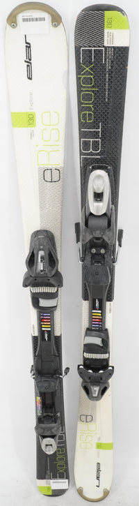 Elan Explore TBL eRise Adult Skis with Bindings - 130 cm Used