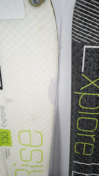 Elan Explore TBL eRise Adult Skis with Bindings - 130 cm Used