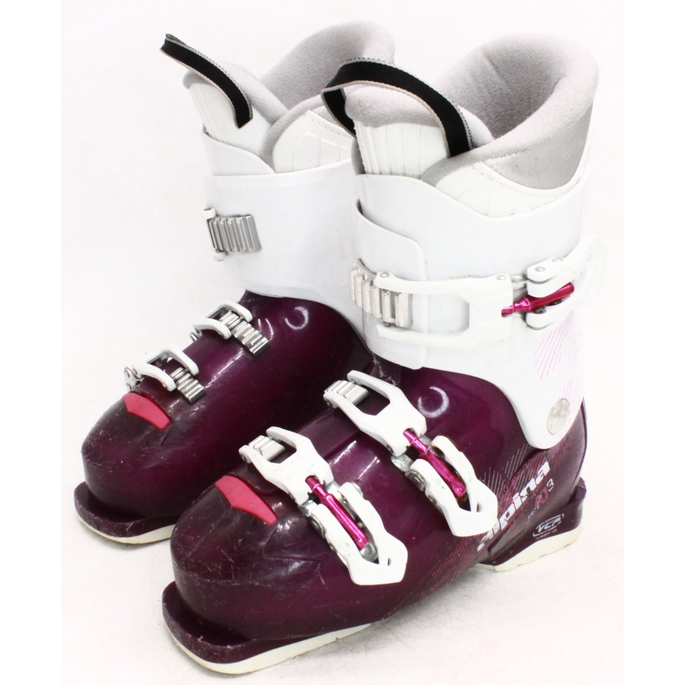 Alpina AJ3 Girl Junior Ski Boots - Size 5.5 / Mondo 23.5 Used