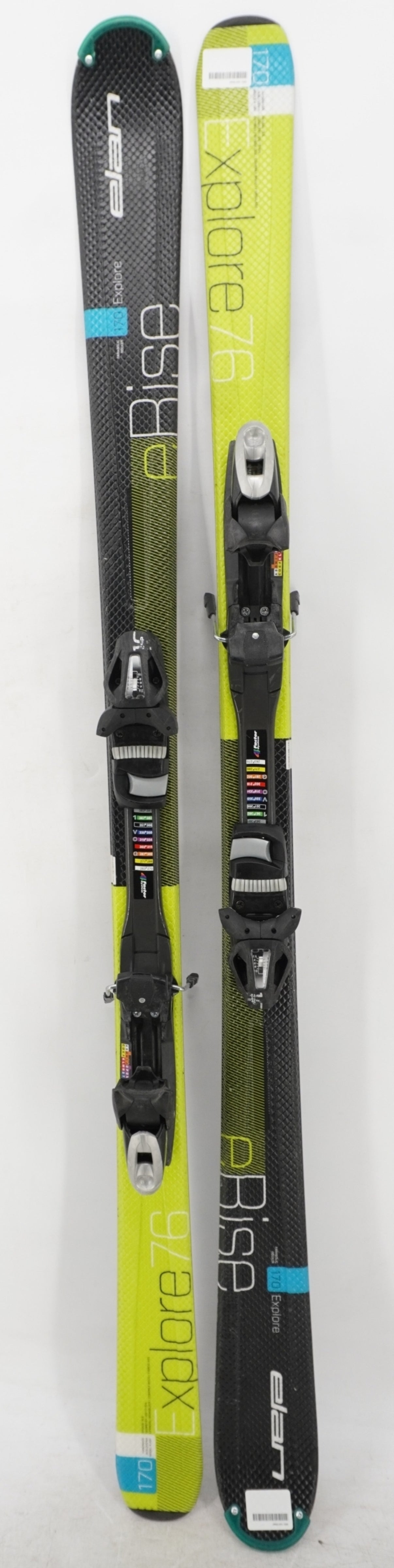 Elan Explore 76 eRise Adult Skis with Bindings - 170 cm Used