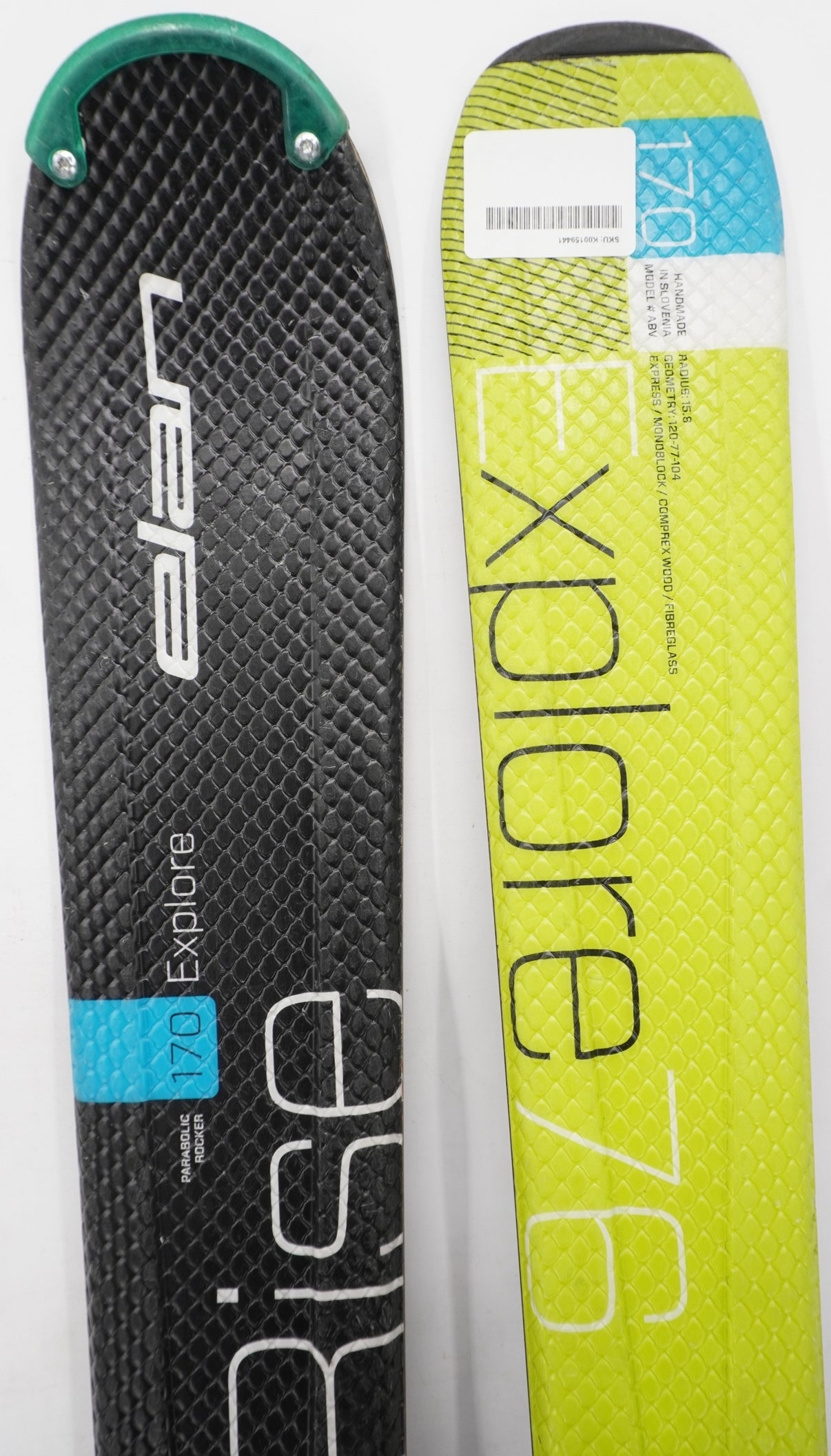 Elan Explore 76 eRise Adult Skis with Bindings - 170 cm Used