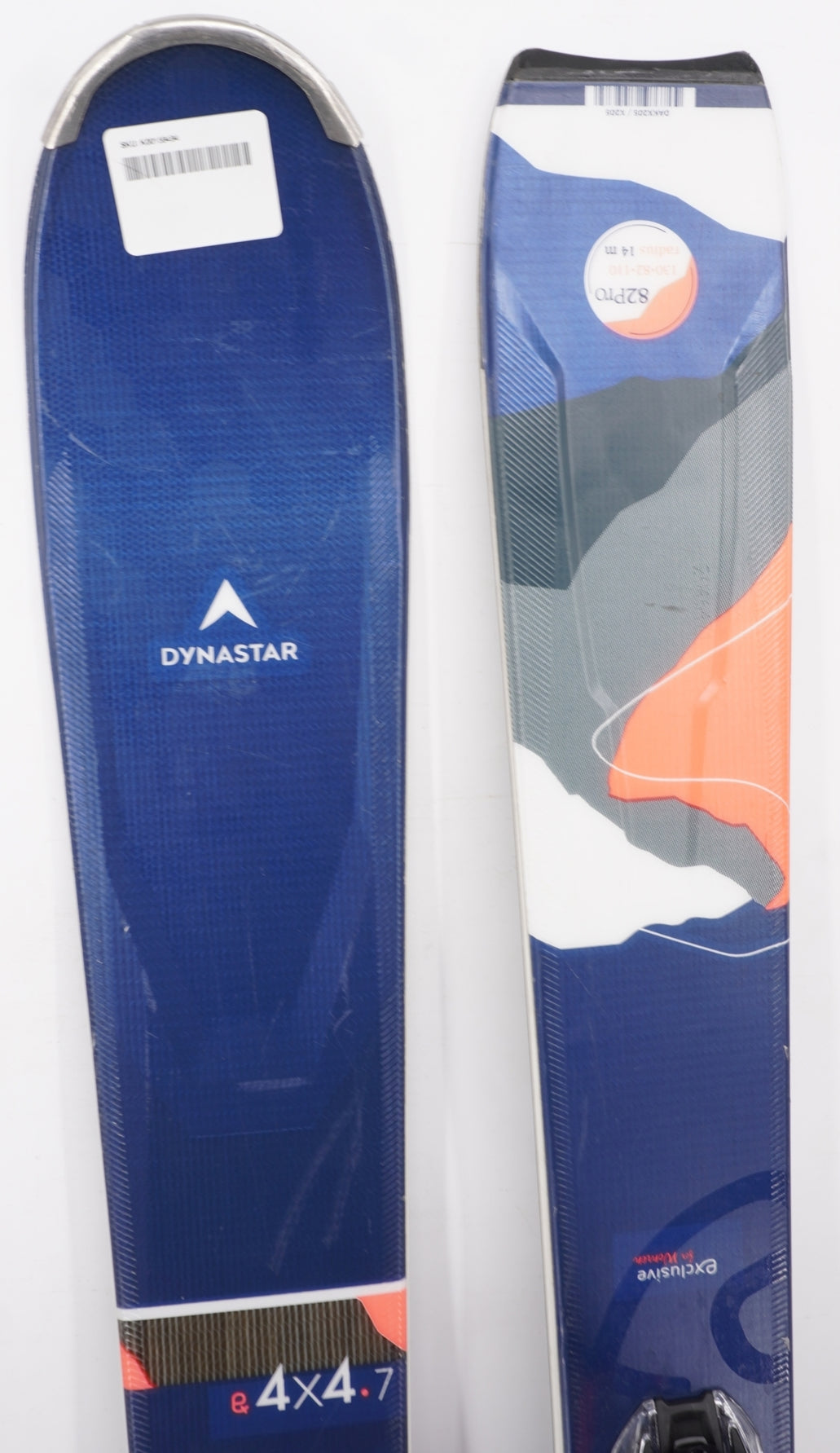 Dynastar Exclusive 4x4.7 82 Pro Women's Demo Skis with Bindings - 171 cm Used
