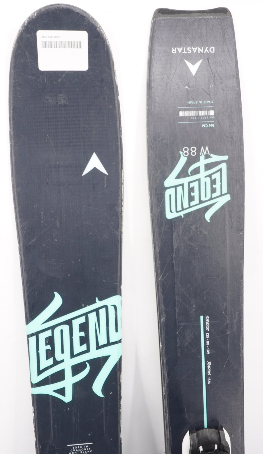 Dynastar Legend W 88 Women's Demo Skis with Bindings - 166 cm Used