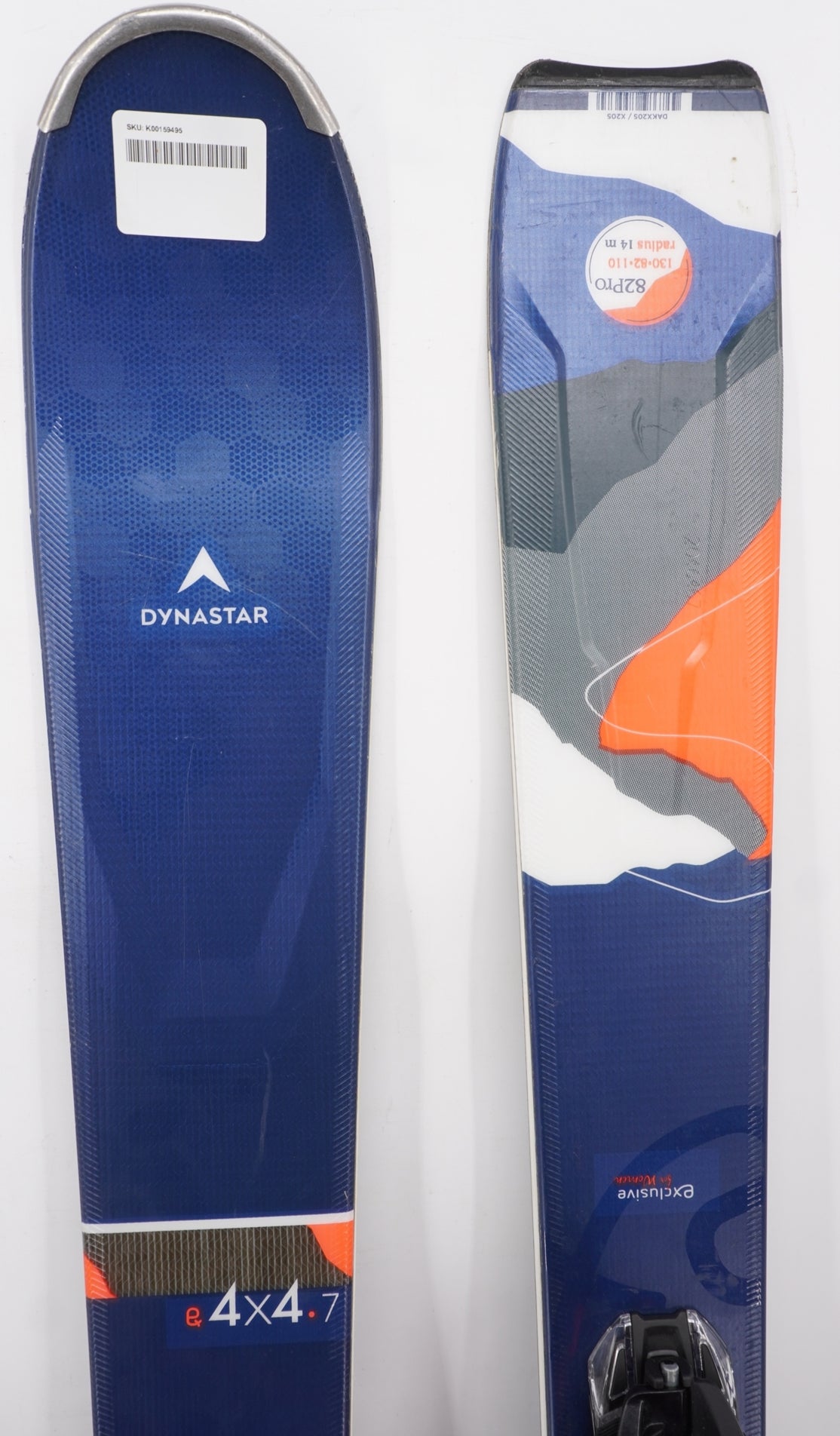 Dynastar Exclusive 4x4.7 82 Pro Women's Demo Skis with Bindings - 171 cm Used