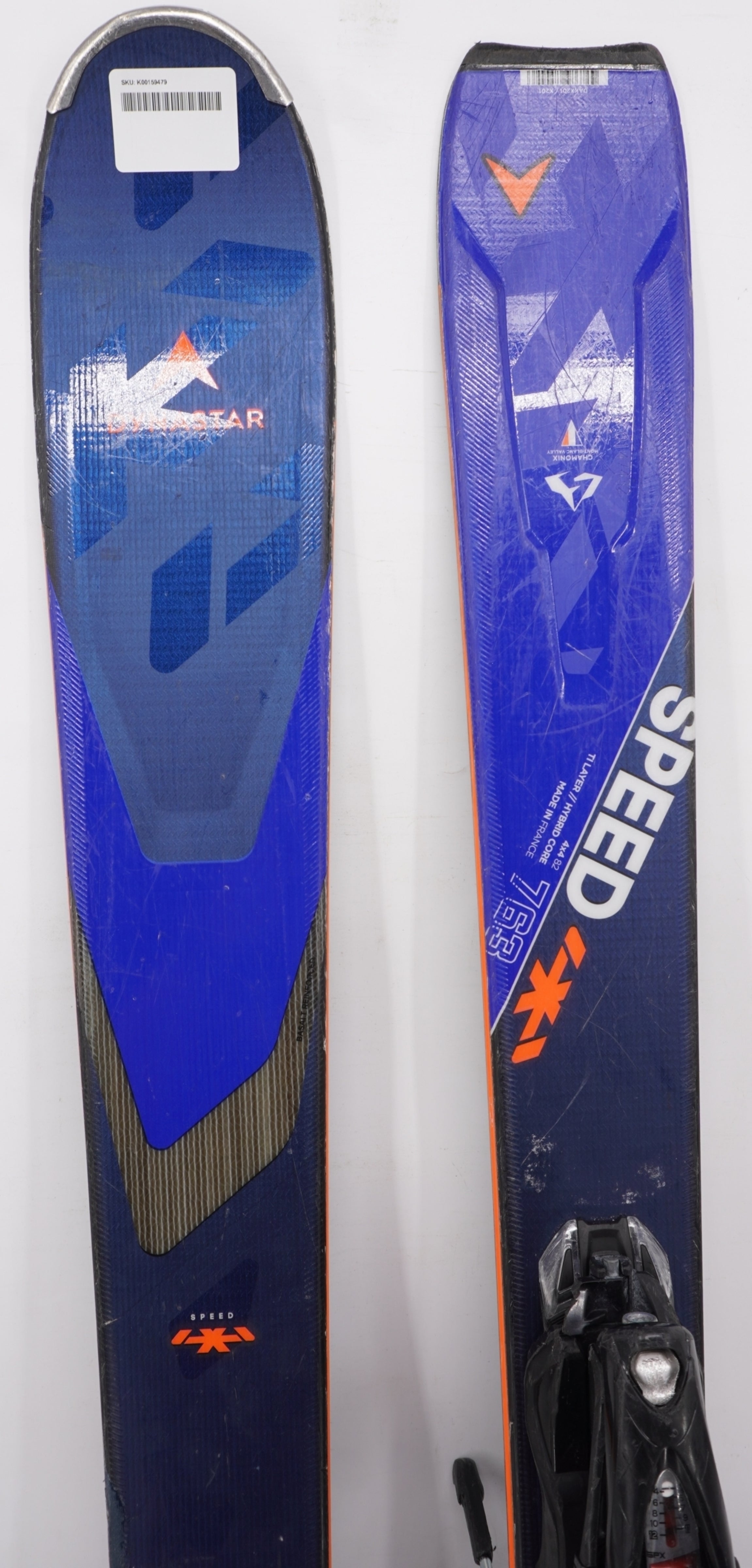 Dynastar Speed 4x4 82 Demo Skis with Bindings - 179 cm Used