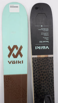 Volkl Secret 102 Women's Demo Skis with Bindings - 170 cm Used