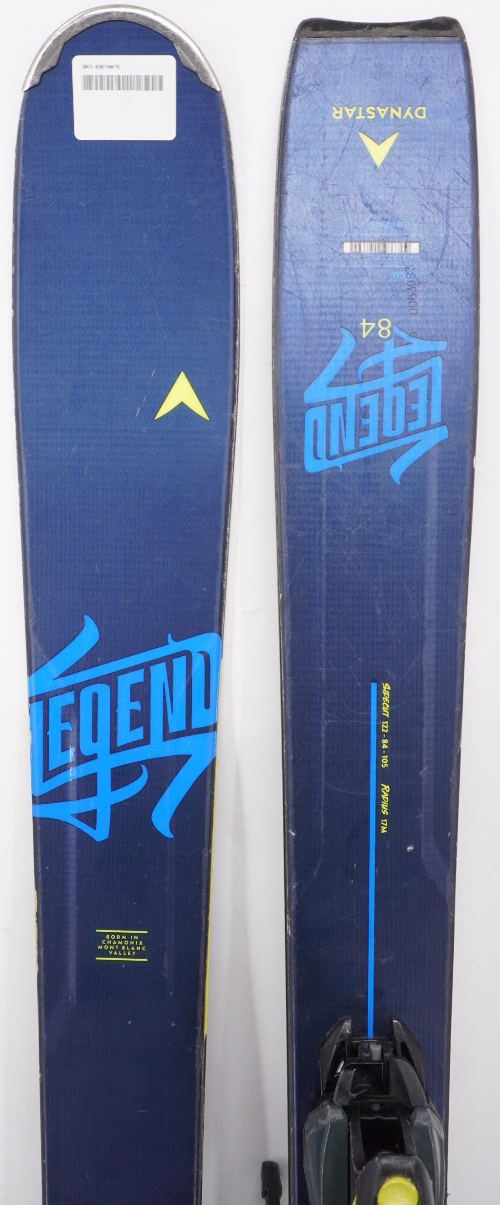Dynastar Legend 84 Demo Skis with Bindings - 177 cm Used