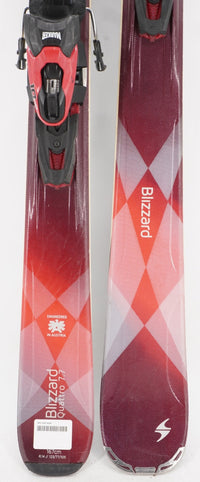 Blizzard Quattro 7.7 Women's Demo Skis with Bindings - 167 cm Used