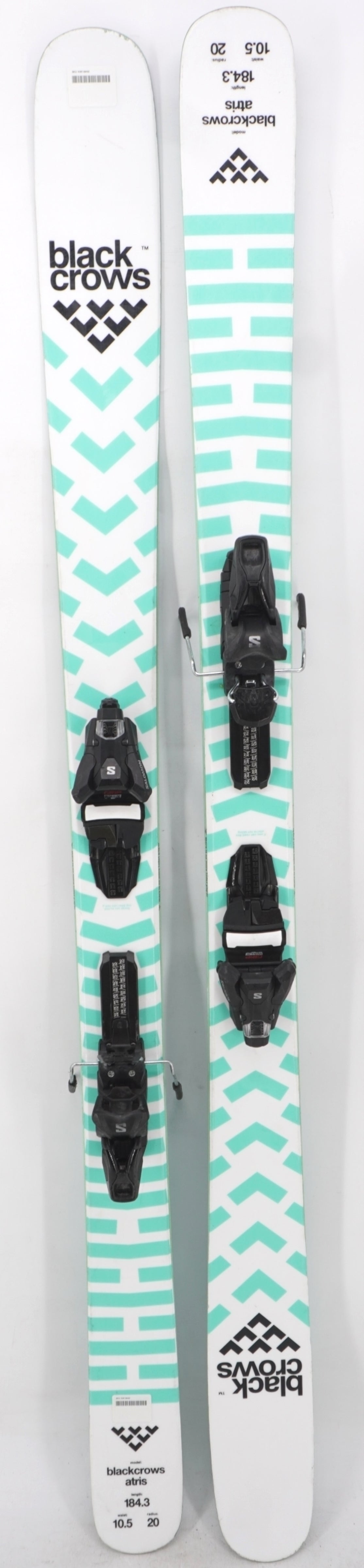 Black Crows Atris Demo Skis with Bindings - 184.3 cm Used