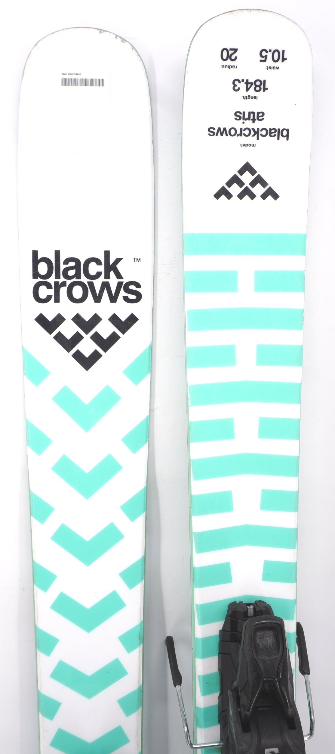 Black Crows Atris Demo Skis with Bindings - 184.3 cm Used