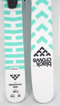 Black Crows Atris Demo Skis with Bindings - 184.3 cm Used