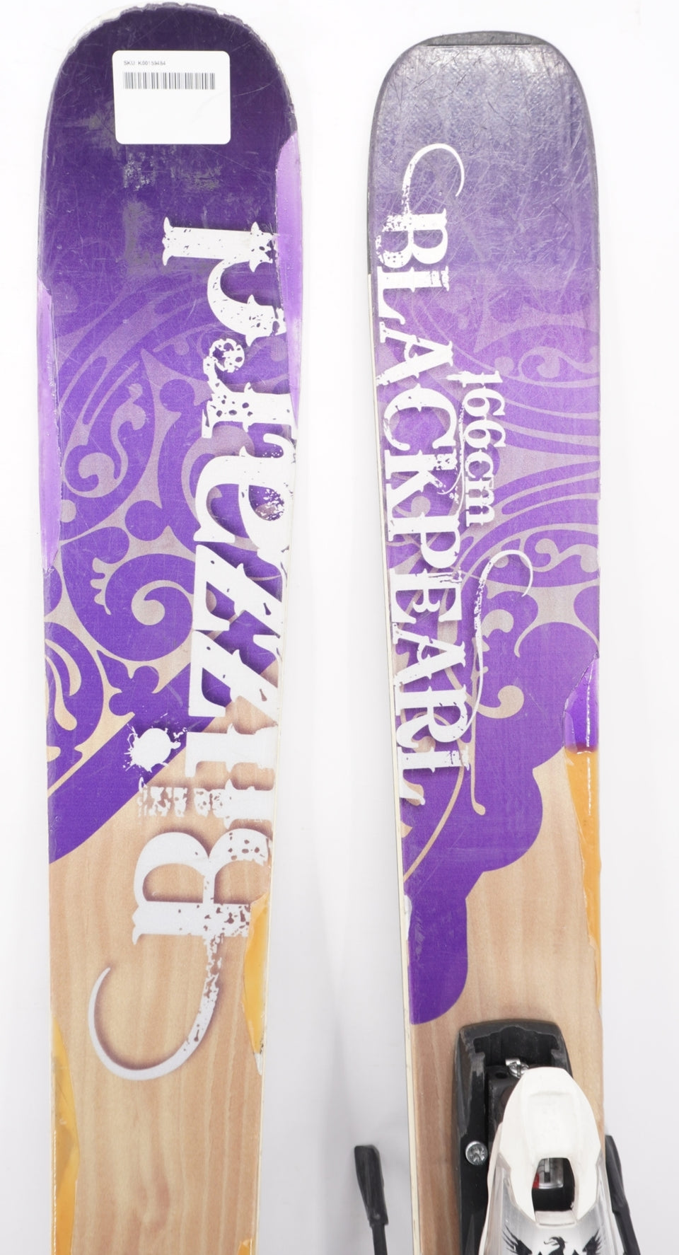 Blizzard Black Pearl 88 Women's Demo Skis with Bindings - 166 cm Used