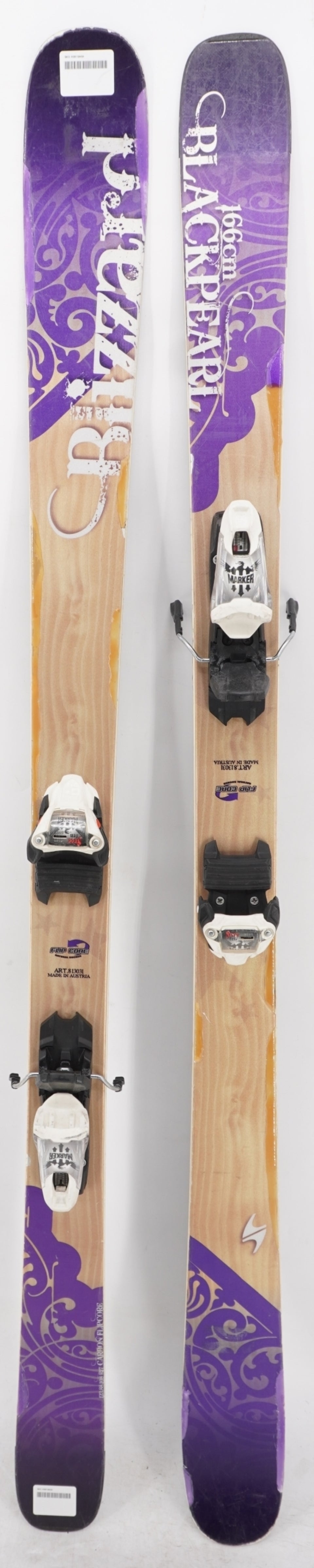 Blizzard Black Pearl 88 Women's Demo Skis with Bindings - 166 cm Used