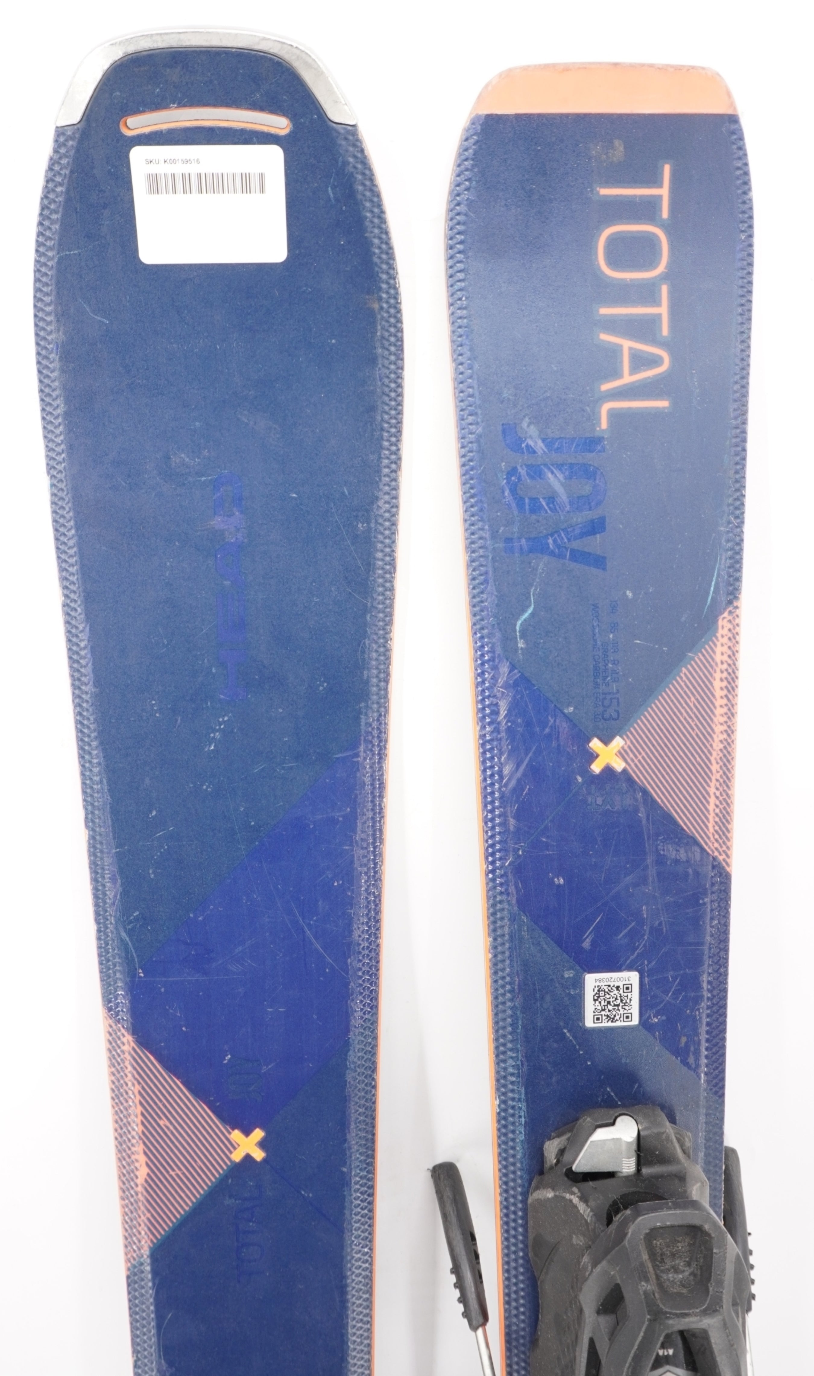 Head Total Joy Women's Demo Skis with Bindings - 153 cm Used