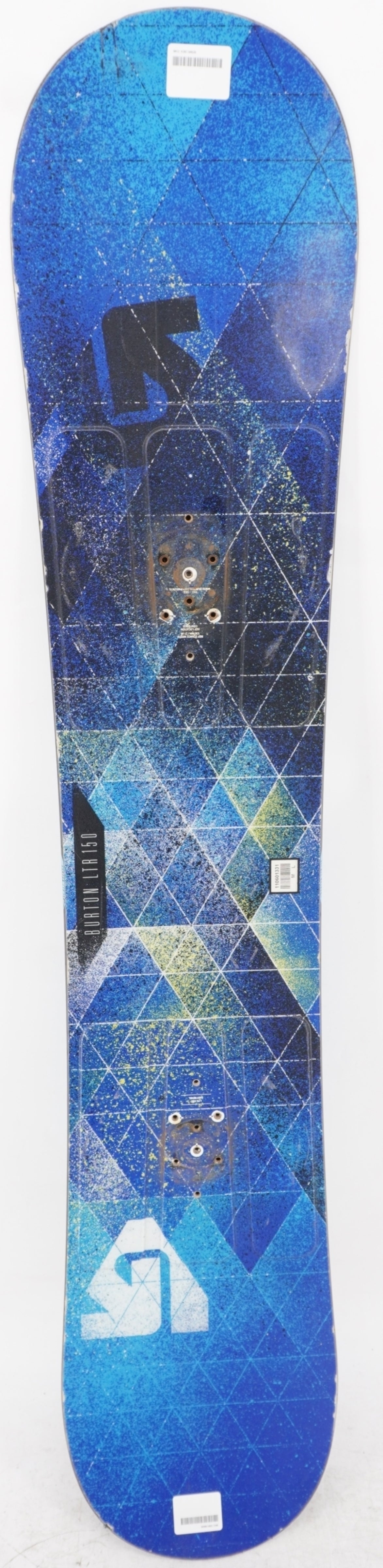 Burton LTR Geometric Splatter Snowboard - 150 cm Used