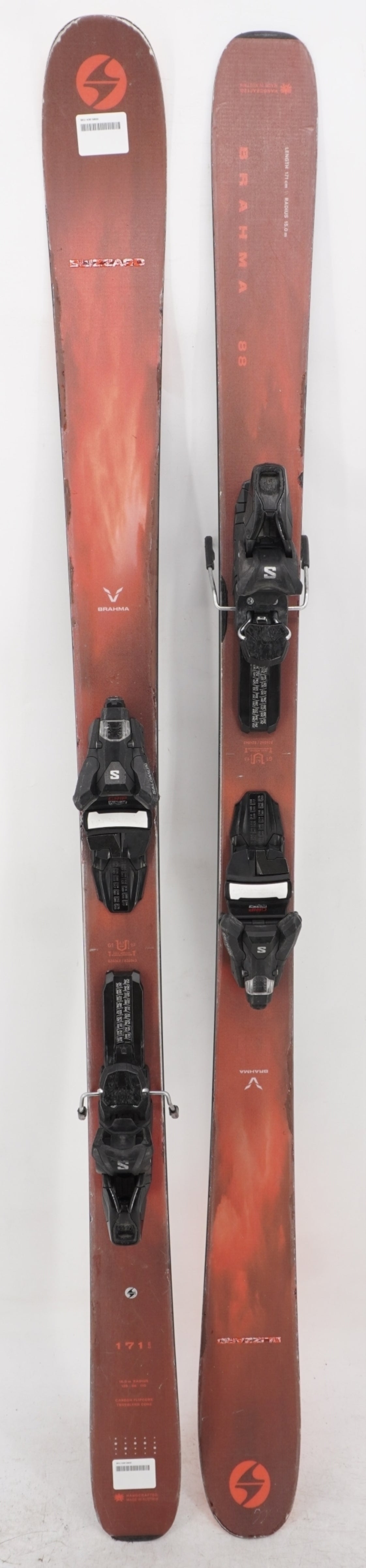 Blizzard Brahma 88 Demo Skis with Bindings - 171 cm Used