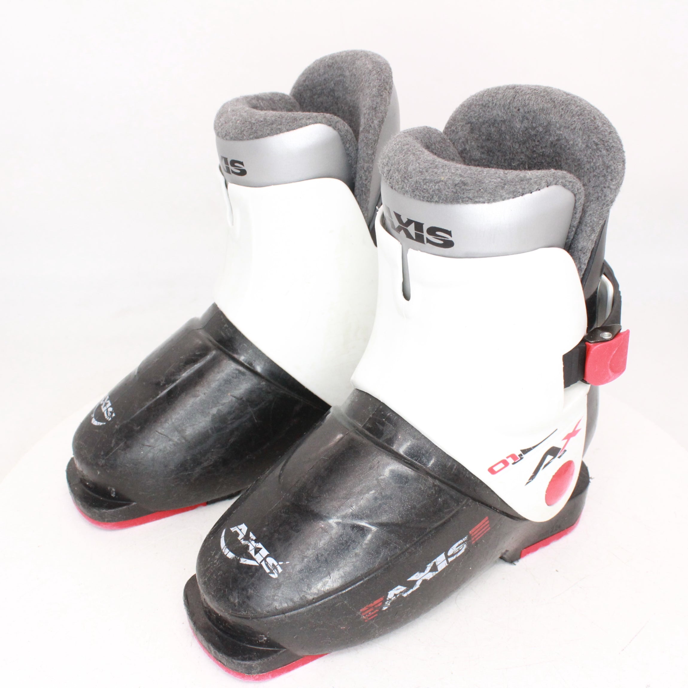 Axis AX 01J Kids Ski Boots - Size 12.5 / Mondo 18.5 Used
