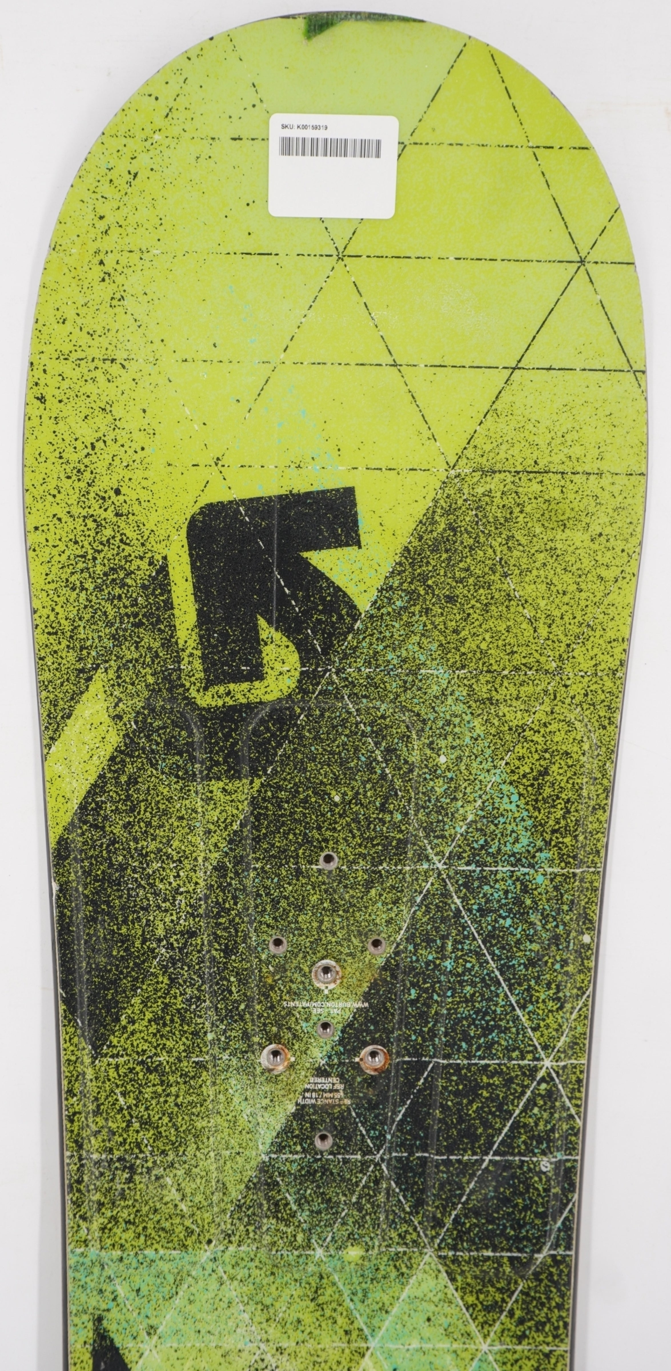 Burton LTR Geometric Splatter Snowboard - 130 cm Used