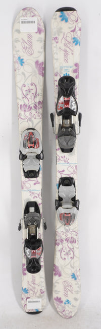 Elan Lil' Spice Kids Skis with Bindings - 100 cm Used