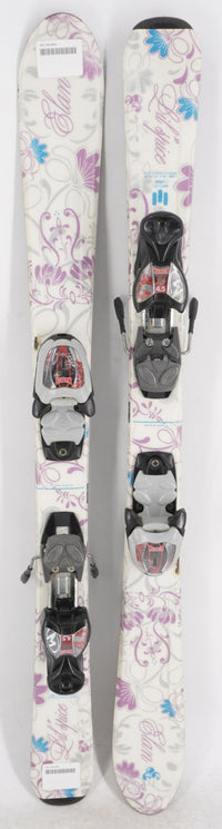 Elan Lil' Spice Kids Skis with Bindings - 100 cm Used