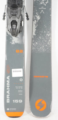 Blizzard Brahma SP 82 Adult Demo Skis with Bindings - 159 cm Used