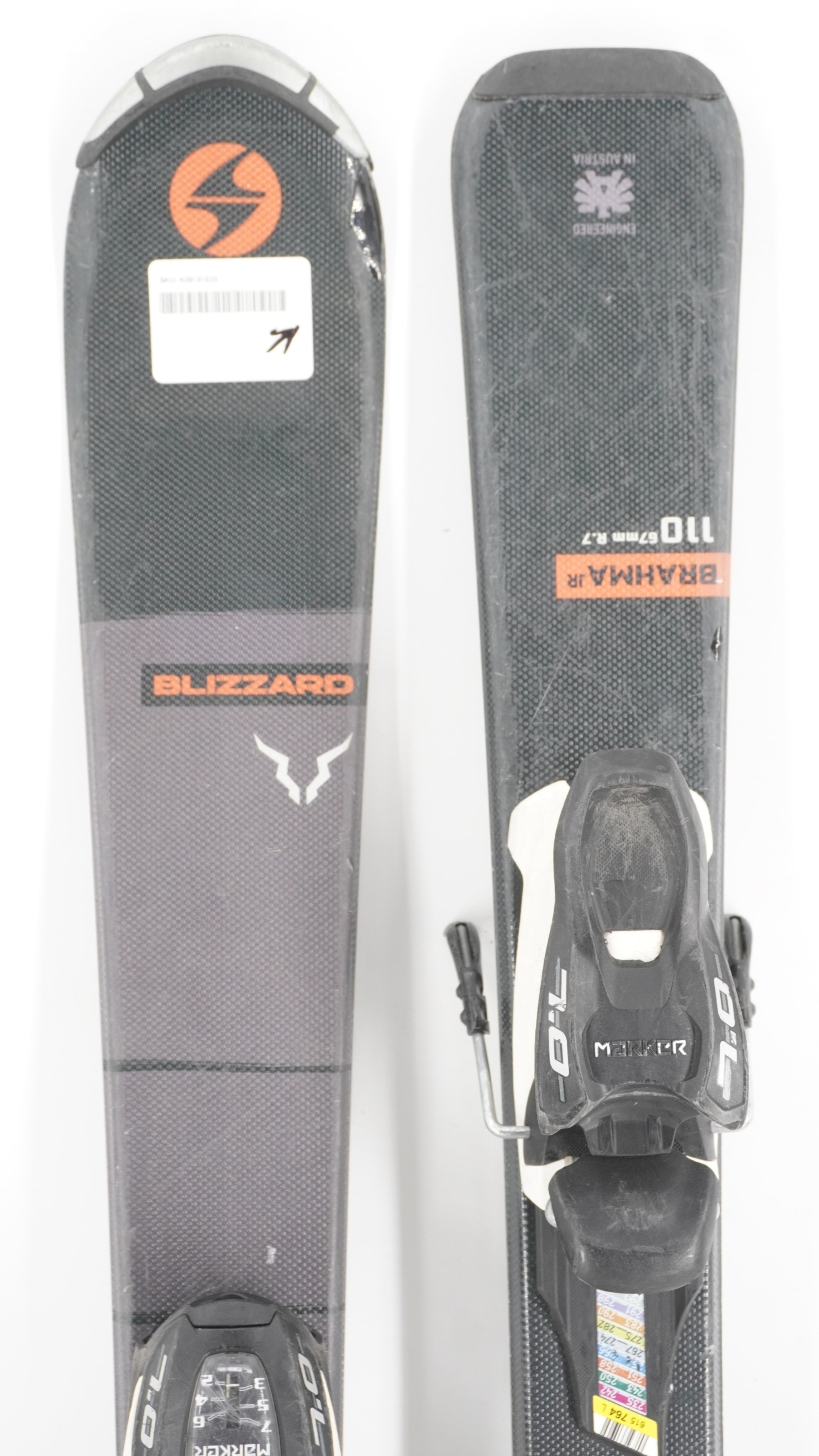Blizzard Brahma JR Kids Skis with Bindings - 110 cm Used