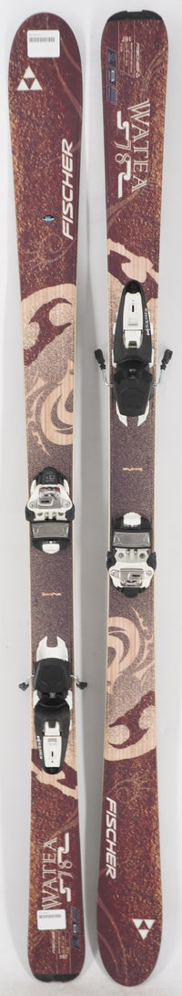 Fischer Watea 78 Women's Demo Skis with Bindings - 167 cm Used