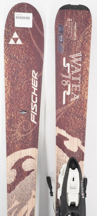 Fischer Watea 78 Women's Demo Skis with Bindings - 167 cm Used