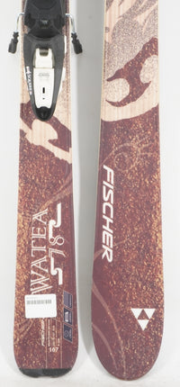 Fischer Watea 78 Women's Demo Skis with Bindings - 167 cm Used
