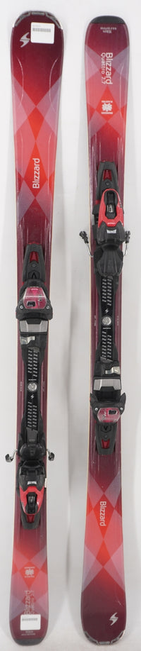 Blizzard Quattro 7.7 Women's Demo Skis with Bindings - 153 cm Used