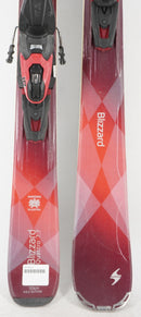 Blizzard Quattro 7.7 Women's Demo Skis with Bindings - 153 cm Used