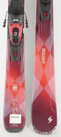 Blizzard Quattro 7.7 Women's Demo Skis with Bindings - 153 cm Used