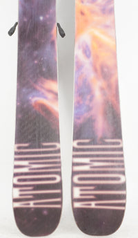 Atomic Bent-Chetler Twin Tip Juniors Demo Skis with Bindings - 133 cm Used