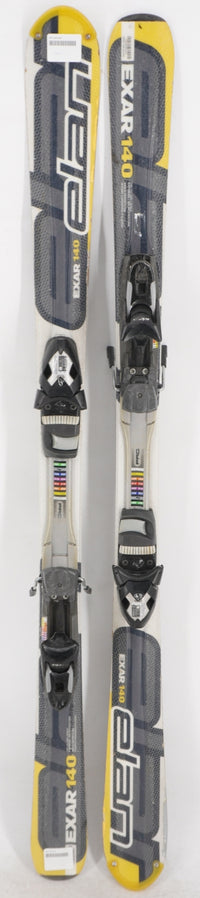 Elan Exar Adult Skis with Bindings - 140 cm Used