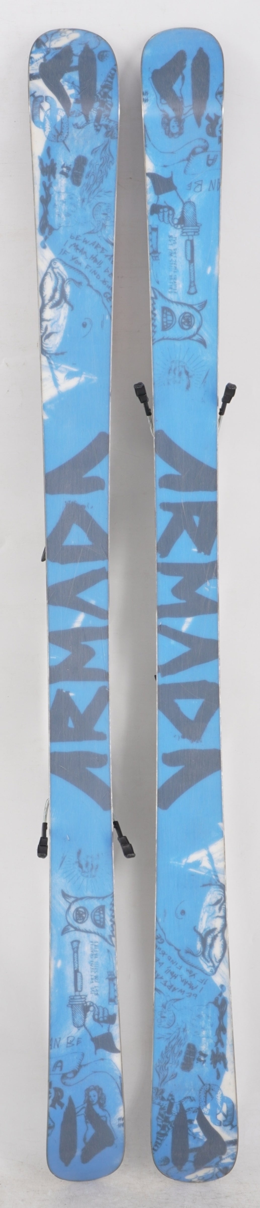 Armada ARV-84 Twin Tip Adult Skis with Bindings - 156 cm Used