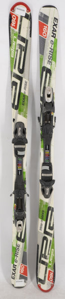 Elan Exar e-Rise Adult Skis with Bindings - 160 cm Used