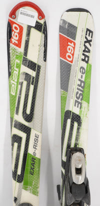 Elan Exar e-Rise Adult Skis with Bindings - 160 cm Used